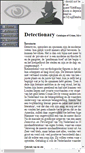Mobile Screenshot of detectionary.nl